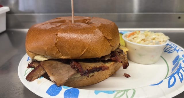 BBQ Beef Sandwich.