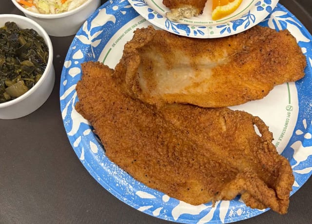 Fried Fish Platter.