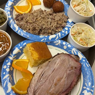 BBQ Pork Platter