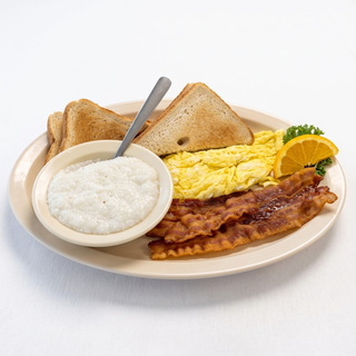 Two Eggs with Bacon