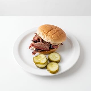BBQ Beef Brisket Sandwich Combo