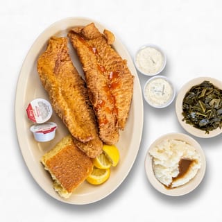 Hand Breaded Filet of Catfish Sandwich Combo