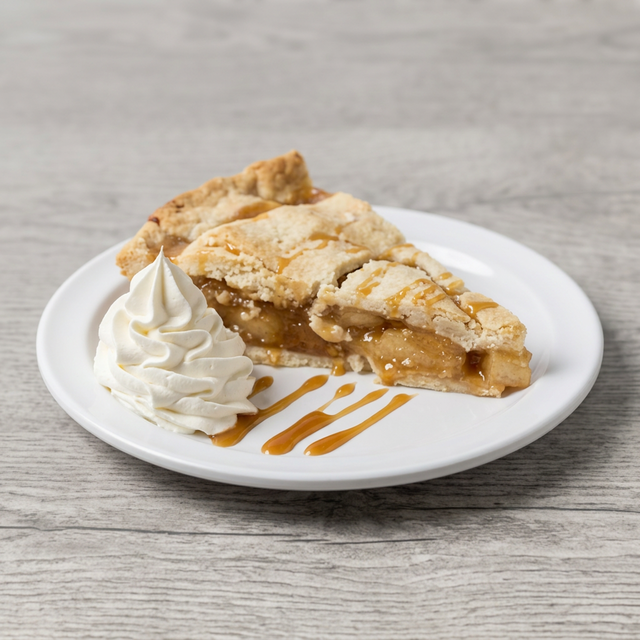 Apple Caramel Pie.