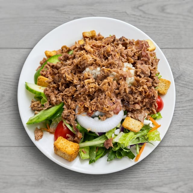 BBQ Pork Salad.