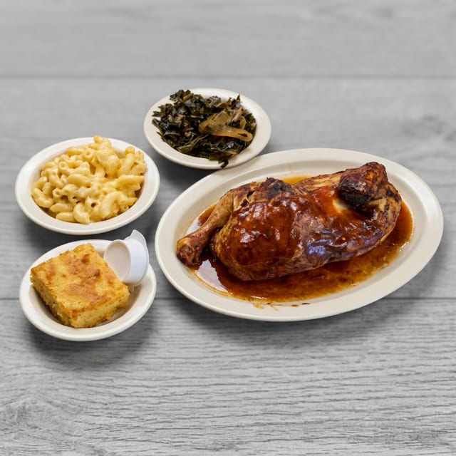 BBQ Chicken Platter.