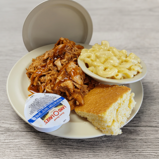 Pulled BBQ Chicken Platter