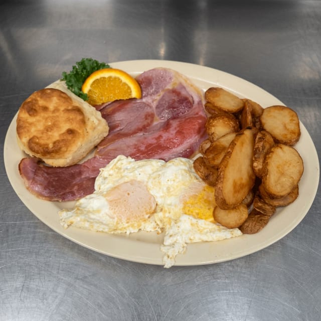 Two Eggs with Country Ham.