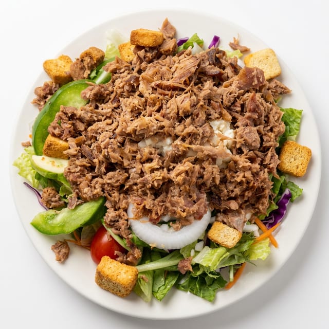 BBQ Pork Salad.