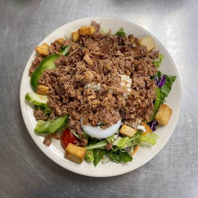 BBQ Pork Salad.
