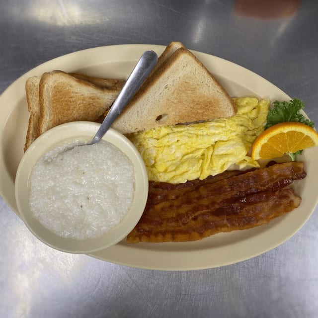 Two Eggs with Bacon.