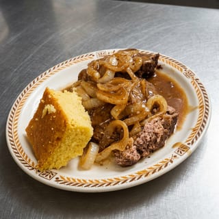 Chopped Steak Platter